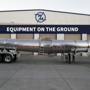 West-Mark 6,000-Gallon Fertilizer Tank Trailer - Durable Stainless Steel Design for Efficient Transport