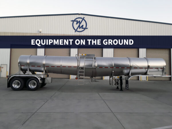 West-Mark 6,000-Gallon Fertilizer Tank Trailer - Durable Stainless Steel Design for Efficient Transport