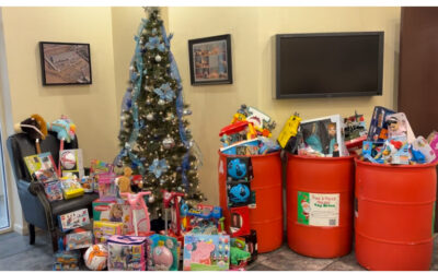 Spreading Holiday Cheer: West-Mark’s Toys for Tots Contribution with Atwater Fire Department